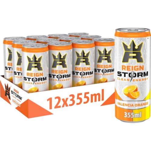 Reign Storm  Energy Drink Valencia Orange 12 x 355ml