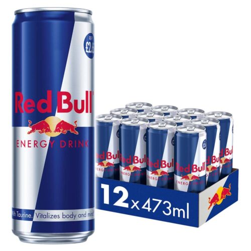Red Bull Energy Drink Multipack, 12 x 473 ml